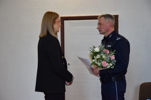 Uroczyste wręczenie powołania Państwowemu Powiatowemu Inspektorowi Sanitarnemu w Wąbrzeźnie Pani Małgorzacie Szreter