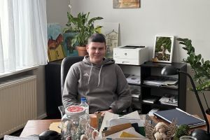 Uczniowie Technikum Logistycznego na "Lekcji w Starostwie"