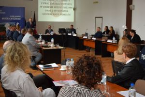 XIX sesja Rady Powiatu w Wąbrzeźnie