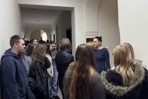 Uczniowie ZSO w Wąbrzeźnie na "Lekcji w starostwie"