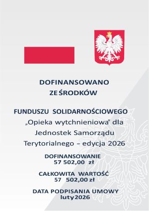 plakat "Opieka Wytchnieniowa"