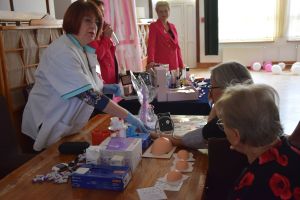 Dzień Kobiet "OD KOBIET DLA KOBIET" zorganizowane przez Stowarzyszenie Amazonek w Wąbrzeźnie