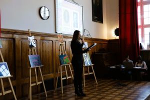 Konkurs Recytatorski z okazji Światowego Dnia Poezji oraz podsumowanie konkursu plastycznego „Wąbrzeźno okiem licealisty” w...