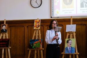 Konkurs Recytatorski z okazji Światowego Dnia Poezji oraz podsumowanie konkursu plastycznego „Wąbrzeźno okiem licealisty” w...