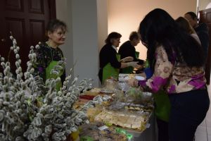 Kiermasz Wielkanocny w Starostwie Powiatowym w Wąbrzeźnie