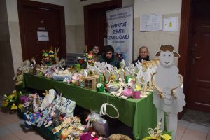 Kiermasz Wielkanocny w Starostwie Powiatowym w Wąbrzeźnie