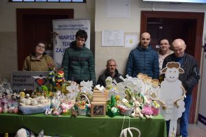 Kiermasz Wielkanocny w Starostwie Powiatowym w Wąbrzeźnie