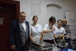 Kiermasz Wielkanocny w Starostwie Powiatowym w Wąbrzeźnie