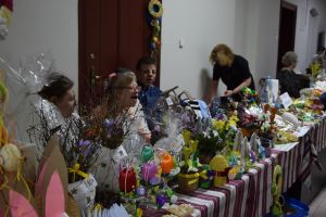Kiermasz Wielkanocny w Starostwie Powiatowym w Wąbrzeźnie