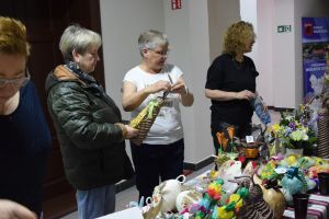 Kiermasz Wielkanocny w Starostwie Powiatowym w Wąbrzeźnie