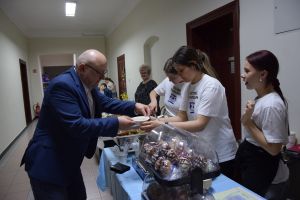 Kiermasz Wielkanocny w Starostwie Powiatowym w Wąbrzeźnie