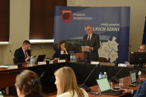 XX sesja Rady Powiatu w Wąbrzeźnie