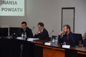 XX sesja Rady Powiatu w Wąbrzeźnie