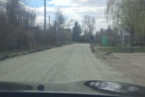 Odcinek próbny na drodze 1729C Wielkie Pułkowo - Łobdowo