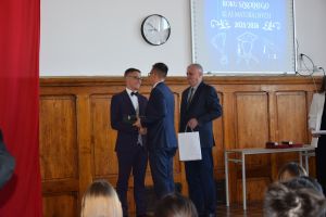 Zakończenie roku maturzustów Zespołu Szkół w Wąbrzeźnie