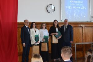 Zakończenie roku maturzustów Zespołu Szkół w Wąbrzeźnie
