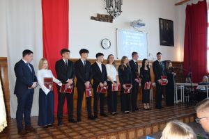 Zakończenie roku maturzustów Zespołu Szkół w Wąbrzeźnie