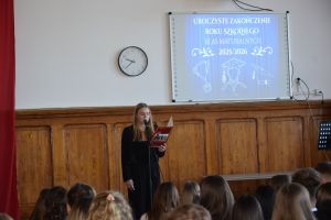Zakończenie roku maturzustów Zespołu Szkół w Wąbrzeźnie