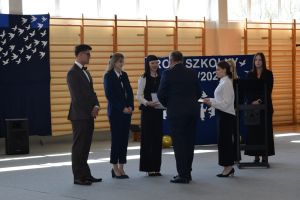 Zakończenie roku maturzustów Zespołu Szkół w Wąbrzeźnie