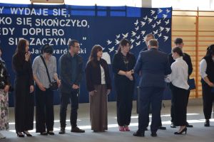 Zakończenie roku maturzustów Zespołu Szkół w Wąbrzeźnie