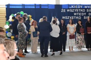 Zakończenie roku maturzustów Zespołu Szkół w Wąbrzeźnie