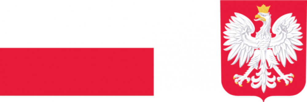 Flaga i godło Polski - logo RFRD