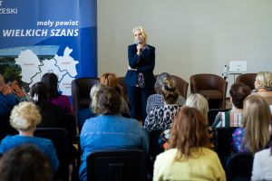 Konferencja "Siła Dialogu Kobiet" w Starostwie Powiatowym w Wąbrzeźnie