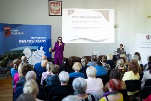 Konferencja "Siła Dialogu Kobiet" w Starostwie Powiatowym w Wąbrzeźnie