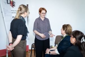 Konferencja "Siła Dialogu Kobiet" w Starostwie Powiatowym w Wąbrzeźnie