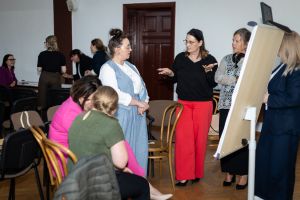 Konferencja "Siła Dialogu Kobiet" w Starostwie Powiatowym w Wąbrzeźnie