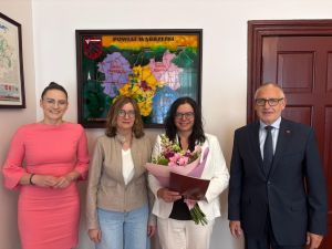 Wręczenie powierzenia stanowiska Dyrektora Specjalnego Ośrodka Szkolno-Wychowawczego we Wroniu