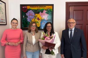 Wręczenie powierzenia stanowiska Dyrektora Specjalnego Ośrodka Szkolno-Wychowawczego we Wroniu