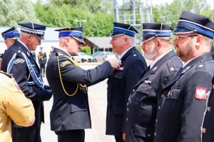 Powiatowe Obchody Dnia Strażaka w Komendzie Powiatowej PSP w Wąbrzeźnie