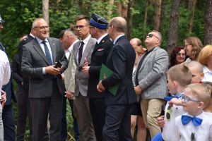 Uroczyste otwarcie wieży widokowej w Łopatkach