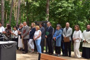 Uroczyste otwarcie wieży widokowej w Łopatkach