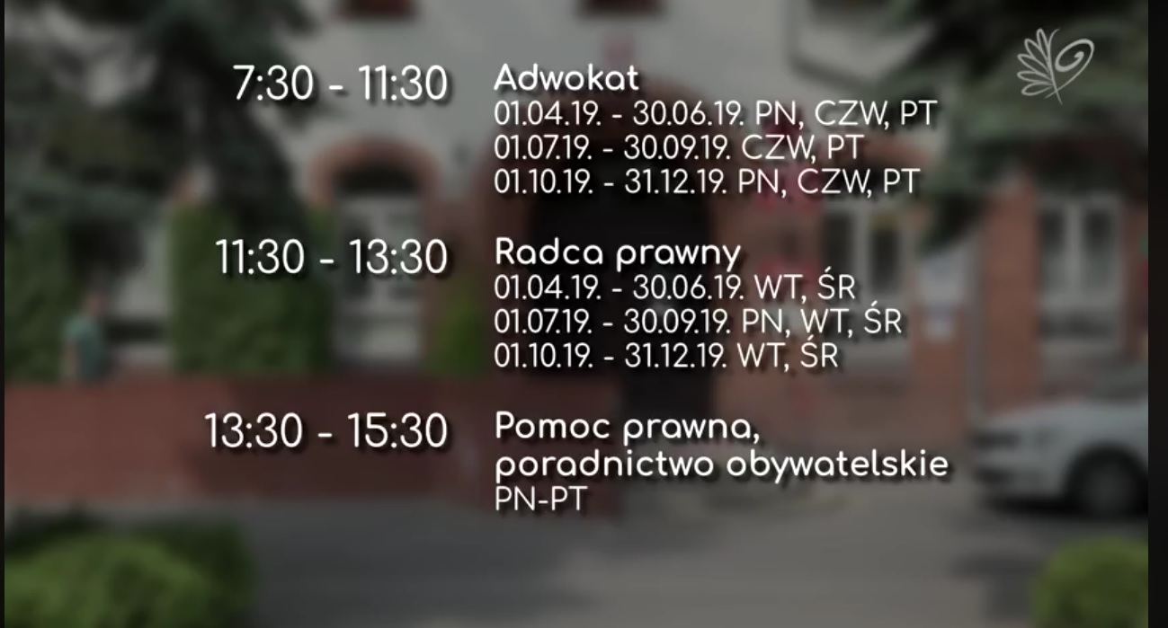 NIEODPŁATNA POMOC PRAWNA