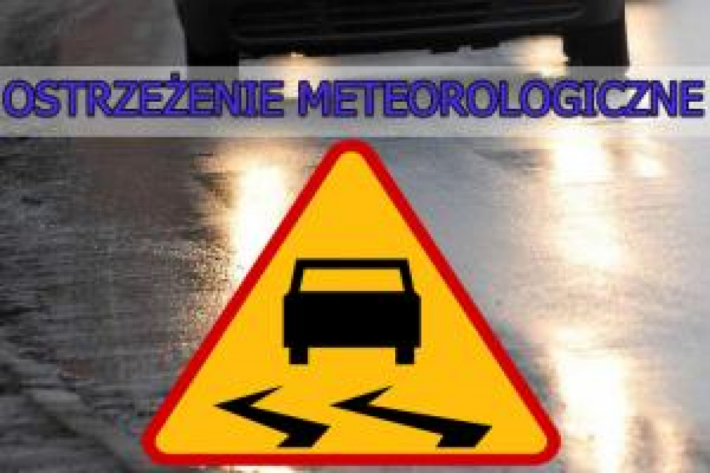 OSTRZEŻENIE METEOROLOGICZNE