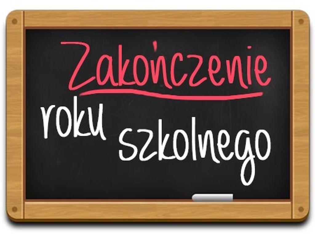 Zakończenie roku szkolnego 2019/2020