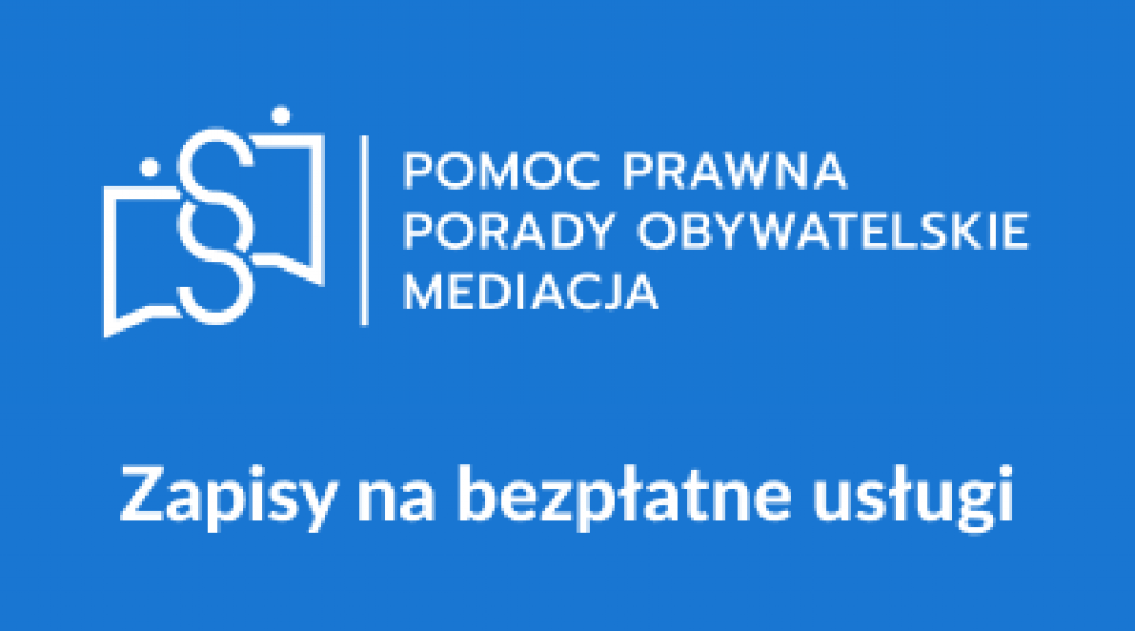 ZAPISY NA NIEODPŁATNĄ POMOC PRAWNĄ