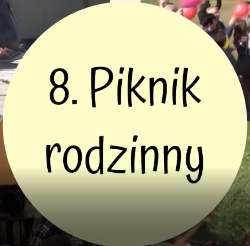 Logo -  8. piknik rodzinny - wrzesień 2019