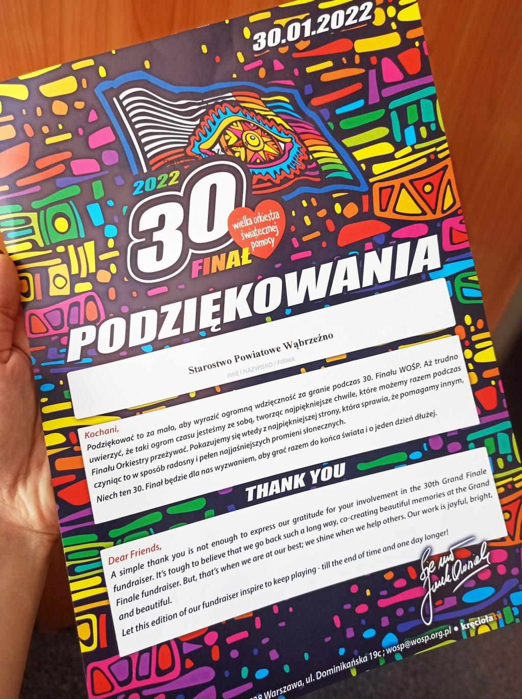 Podczas tegorocznego, 30 finału WOŚP zebrano 224 376 706,35 zł!