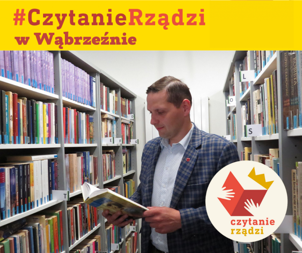 Wicestarosta dołączył do akcji #czytanierządzi!