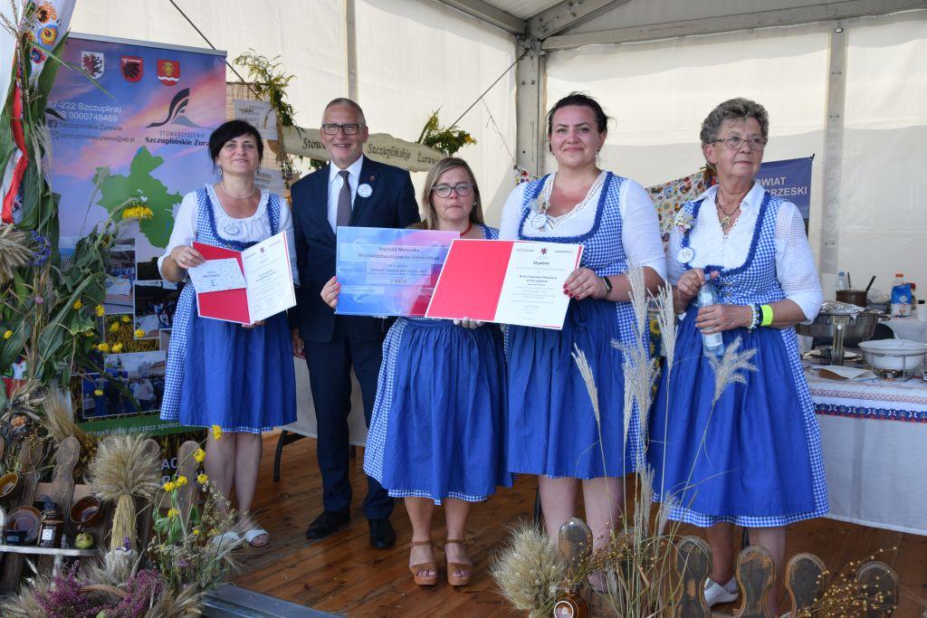 Dożynki Wojewódzkie za nami!  Zupa wiśniowa oraz nowoczesny wieniec Szczuplińskich Żurawi zdobyły drugie miejsce!