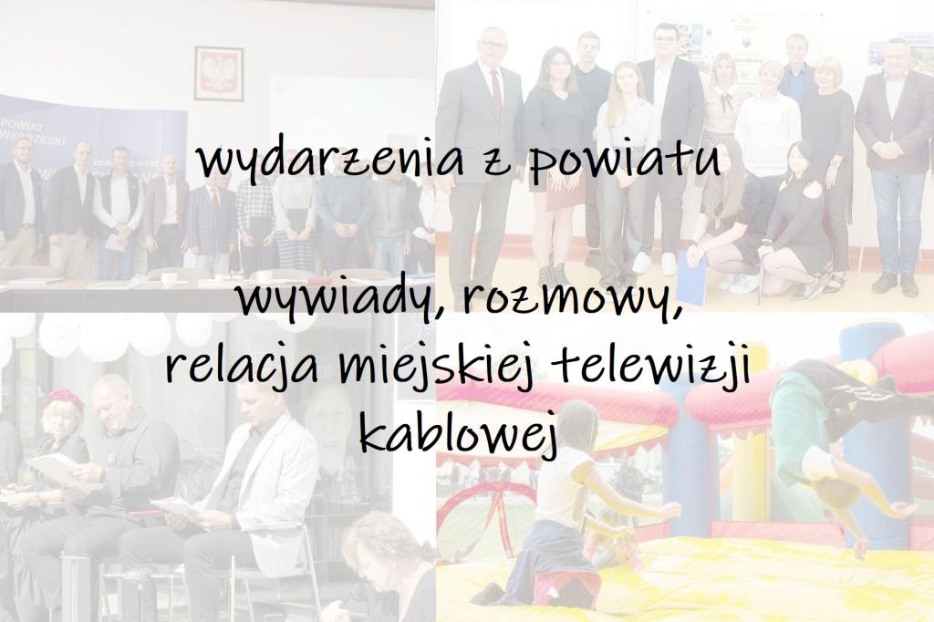 Wydarzenia w Powiecie Wąbrzeskim! Olimpiada Rolnicza, konferencja Erasmus, Piknik "Być z rodziną" to tylko niektóre wywiady dostępne w filmie