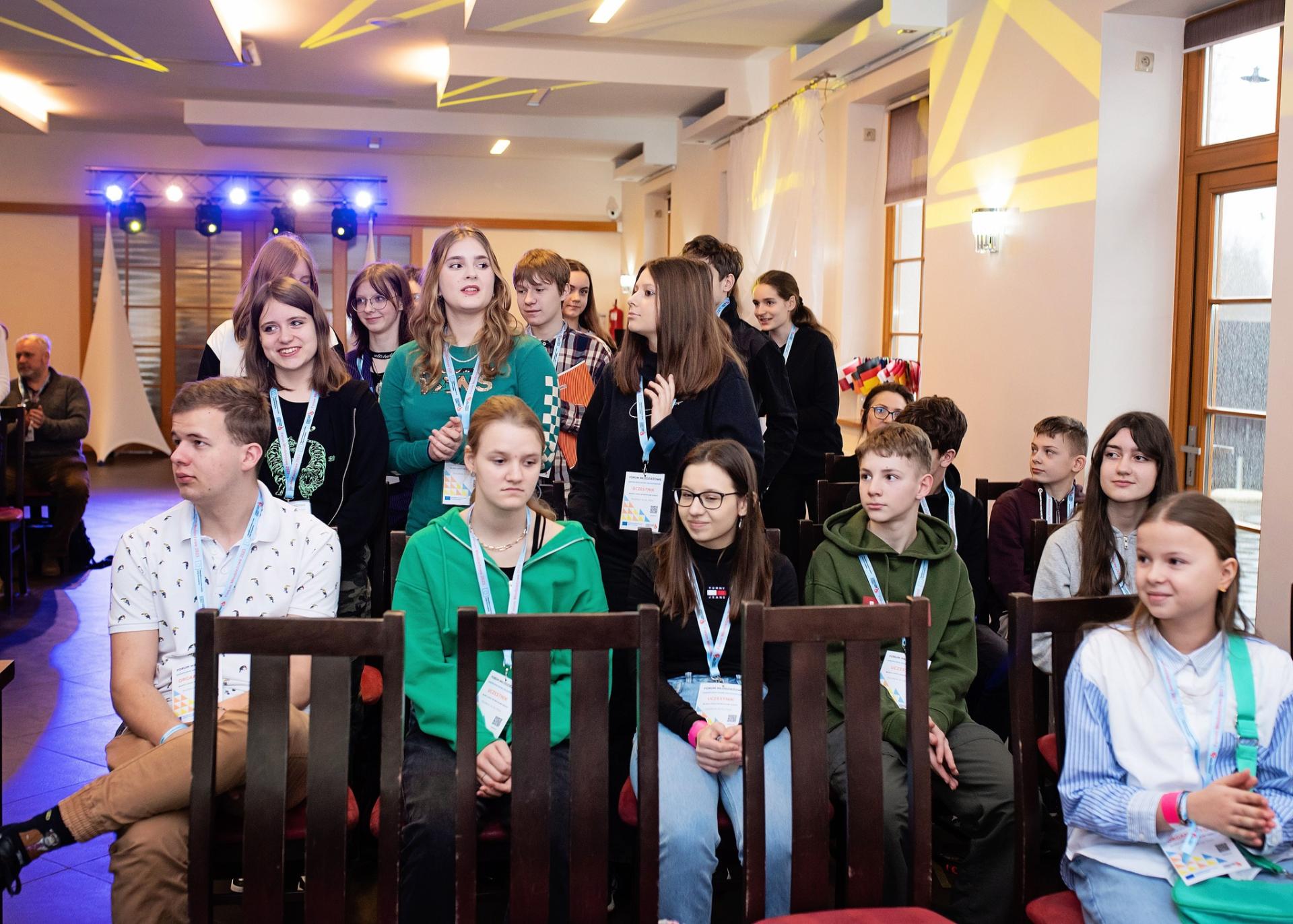 Młodzież z powiatu debatuje podczas konferencji w Płużnicy