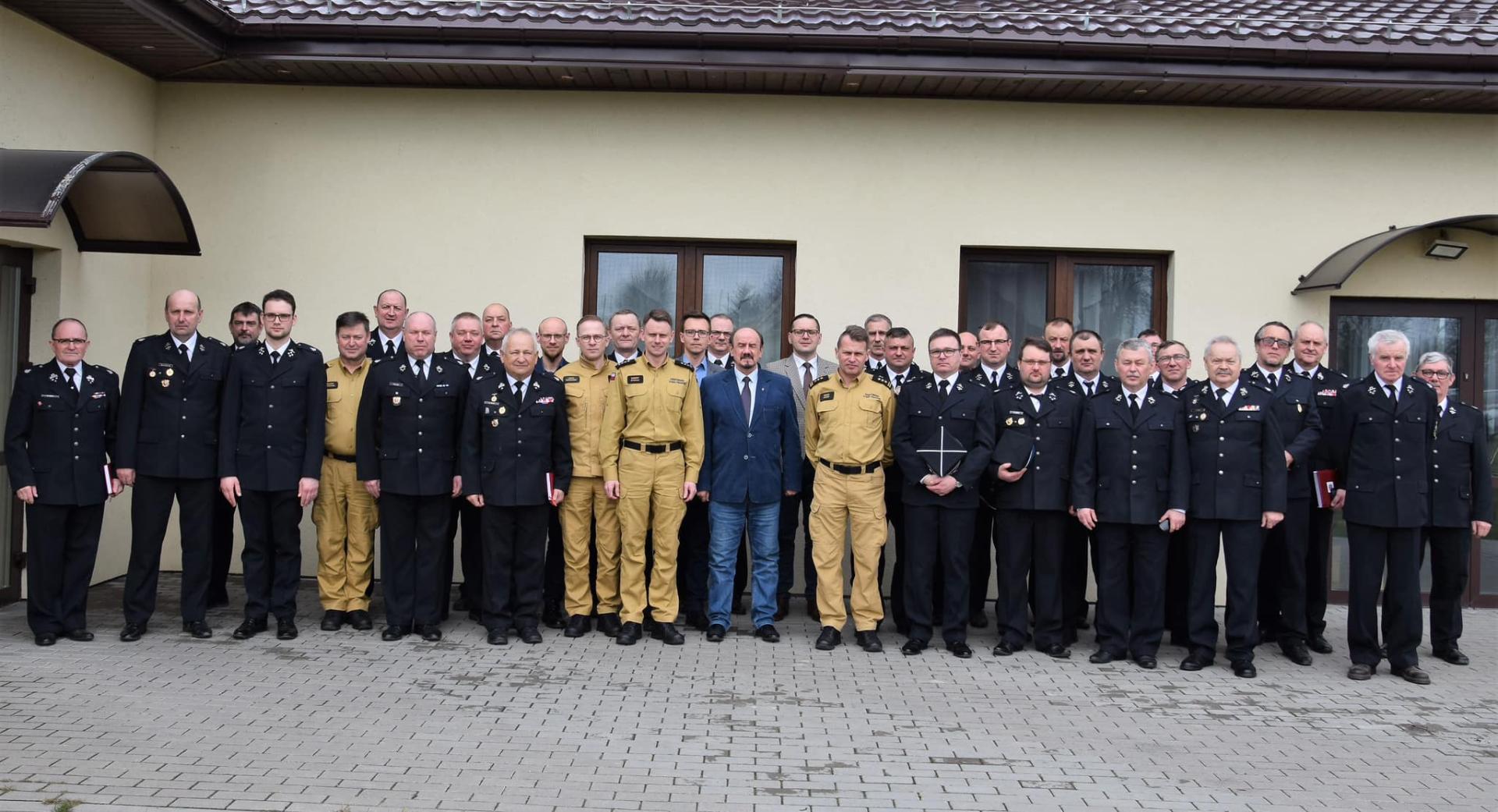 Ile razy w 2022 r. interweniowała na terenie powiatu straż pożarna? Zebranie sprawozdawcze w Kurkocinie