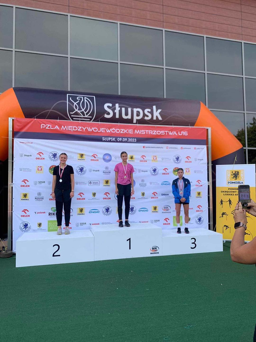 Marta Ciupak uczennica ZSO zdobyła brązowy medal na 100m