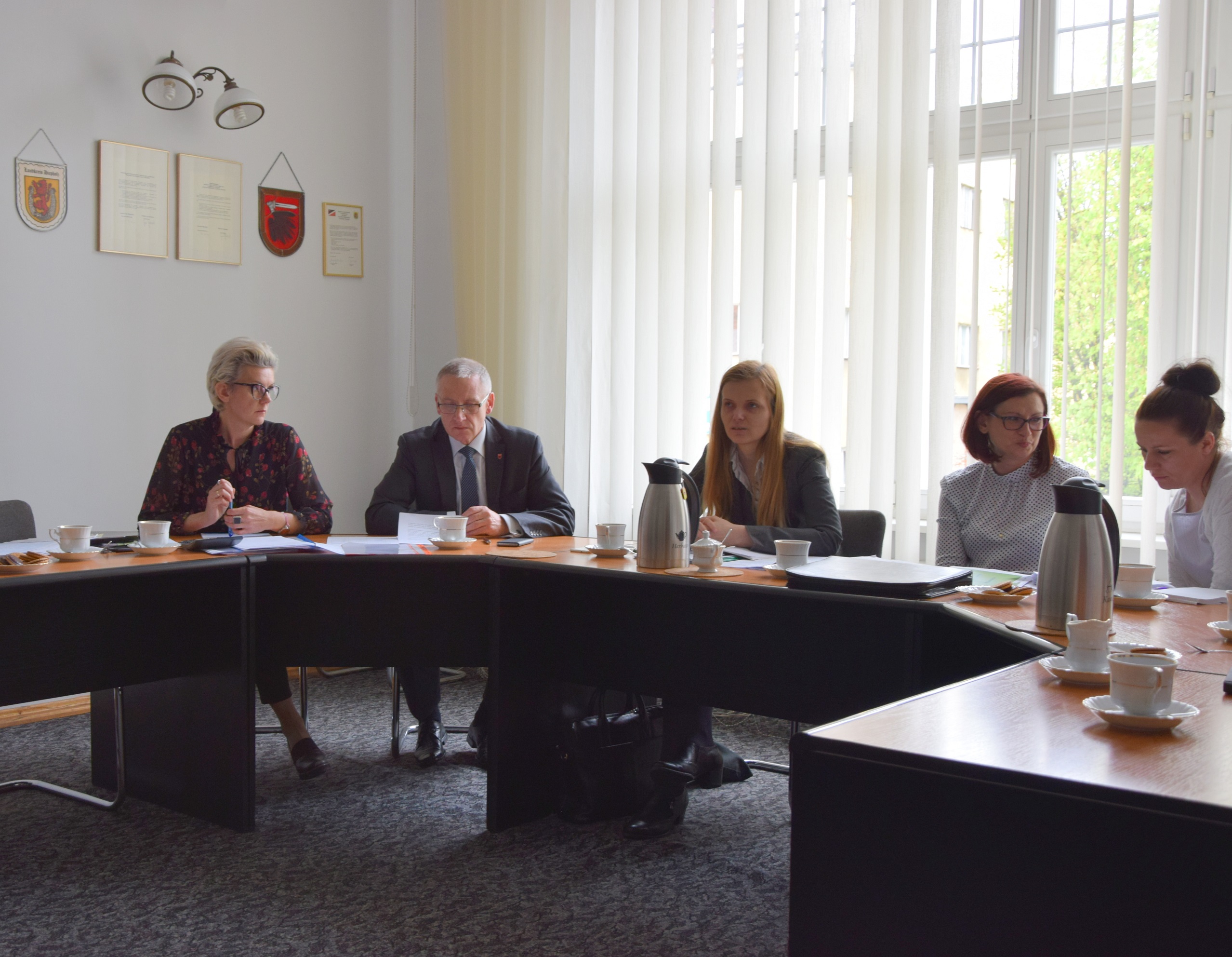 Posiedzenie Komitetu Sterującego Obszaru Rozwoju Społeczno-Gospodarczego Powiatu Wąbrzeskiego