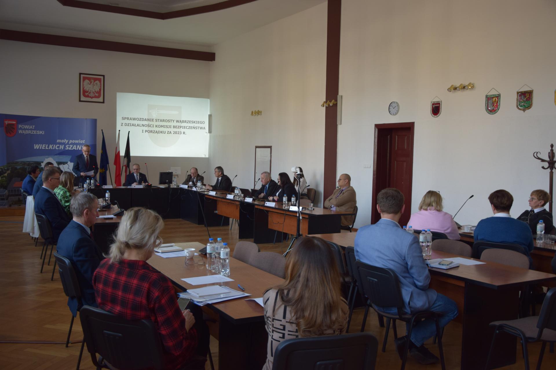 Odbyła się czterdziesta siódma sesja Rady Powiatu w Wąbrzeźnie