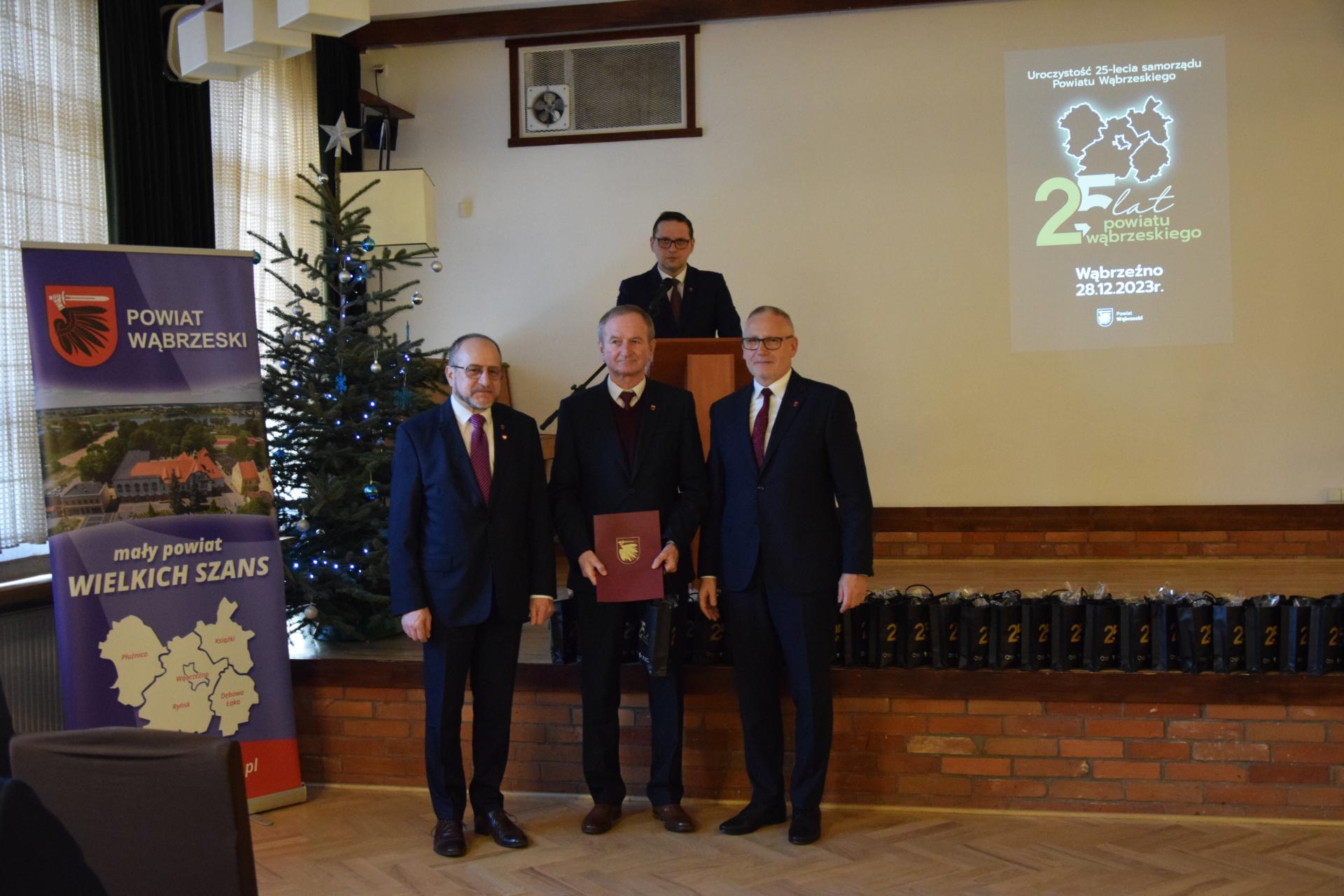 25-lecie Powiatu Wąbrzeskiego - wspomnienia Pana Józefa Krawczyka - Seketarza Powiatu od 2002 roku